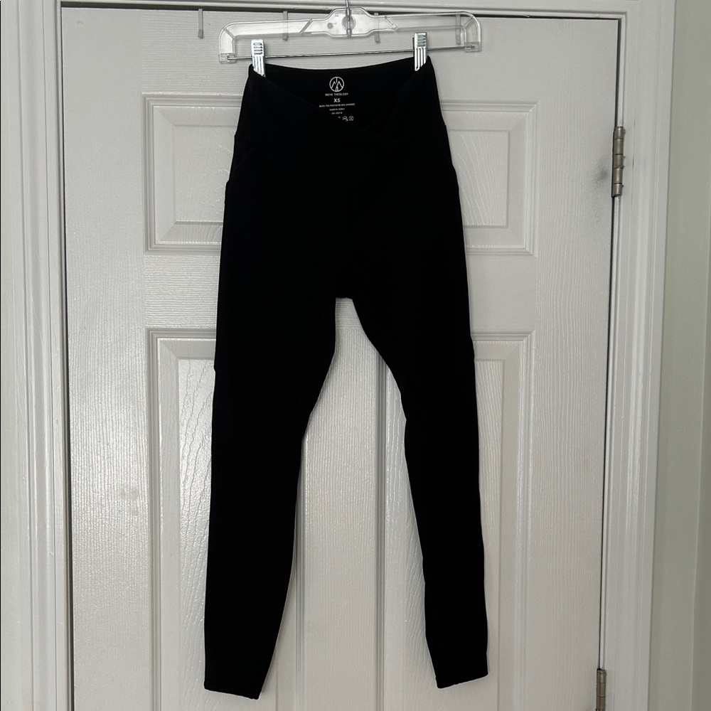 Woman’s Black Athletic Leggings - Size XS